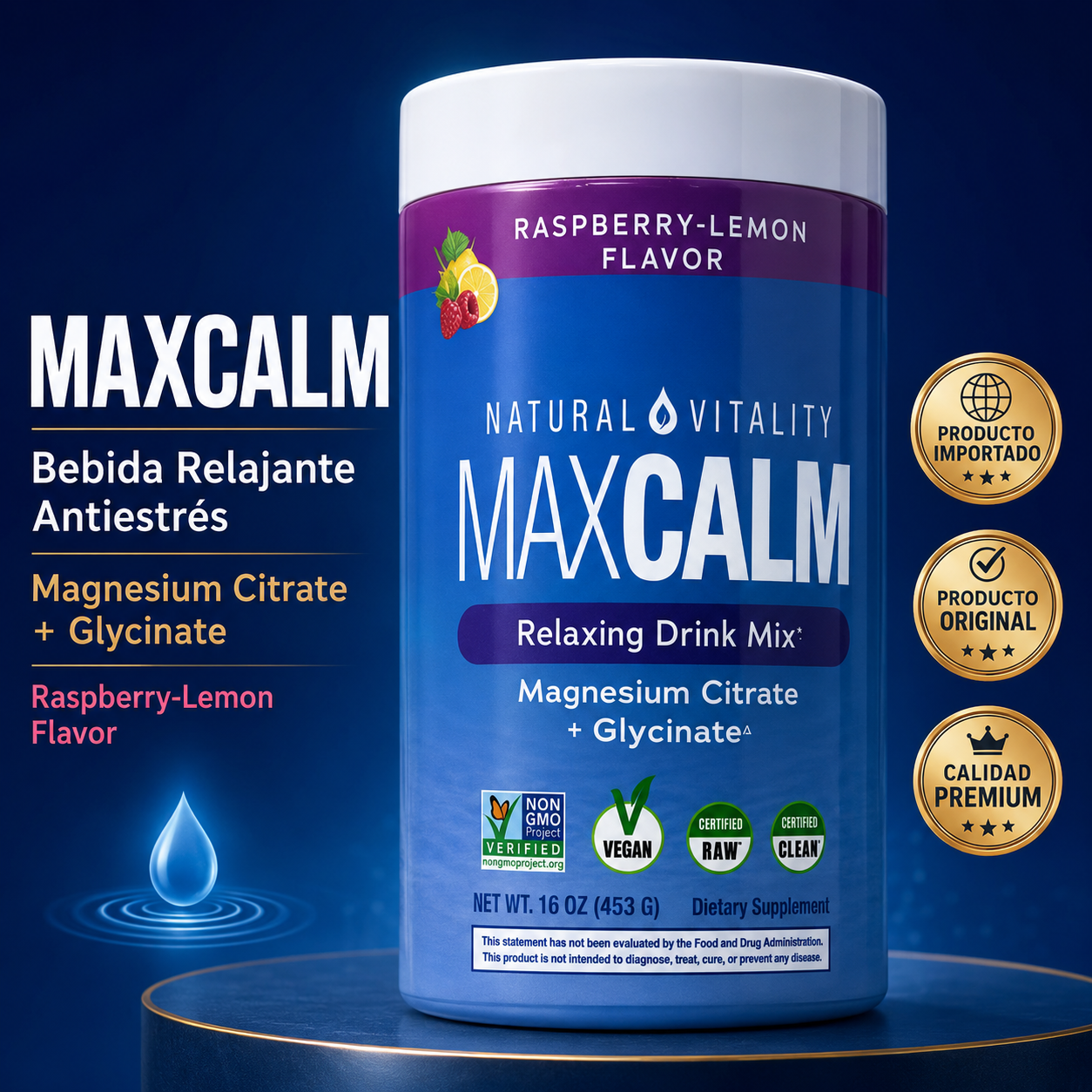 MaxCalm – Batido antiestrés.